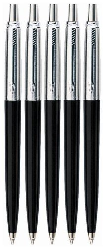 5 x JOTTER BALLPOINT BLACK