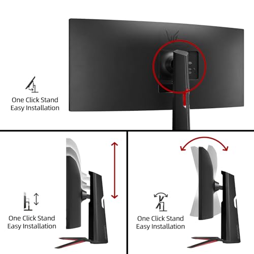 Image of LG 34 inch Curved Ultragear Gaming Monitor, QHD(3440x1440), 160Hz, AMD FreeSync, HDR10, sRGB 99%, Built-in Speakers, Multitasking and Content Creation, DisplayPort & HDMI, Tilt /Height Adjustable Stand