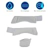 Afex Secure Wraps 4-Pack - Comfort & Security for Male Incontinence Systems, Cotton - Absorbs 15mL - Ideal for Active & Night Use with Afex Incontinence Products