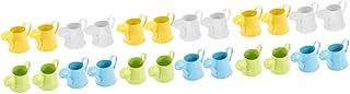 GANAZONO 24 Pcs Mini Watering Can Mini Toys for Kid Watering Can Flower Pots for Mini Watering Pot Watering Can Galvanized Flower Pot Miniature Watering Can Kettle Iron Sheet