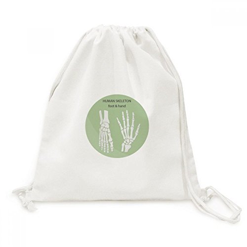 Sac voyage squelette humain en toile pour vos sorties et loisirs