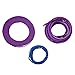 DS18 AKIT0.PU 0-GA Amplifier Installation Wiring Kit with Fuse Holder 250A, Up to 3500 Watts RMS, Ultra Flex Wire, Amp Wire Kit, Amp Wiring Kit 0 Gauge - Purple