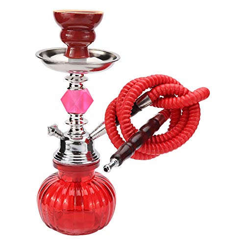 Tragbare Shisha Shisha Complete Sheesha Chicha Narguile Bowl Kohle-Tablett Einzelschlauch Wasserleitung Rauchen Shisha…