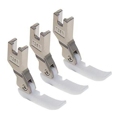 Othmro 3 piezas pies prensatelas para máquina industrial miniatura 1