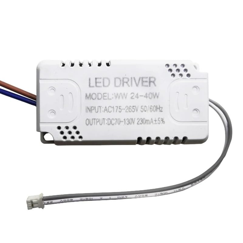 LED Driver 230mA 8-24w 24-40w 40-60w 60-80w 80-120w 100-150w LED Constant Current Driver Power Unit Supply LED Transformer(24-40W)