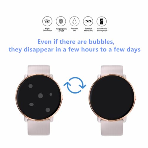 MIHENCE Screen Protector for S61 1.39'' Smart Watch, HD Full Coverage TPU Protective Film Compatible for SWGOTA 1.39