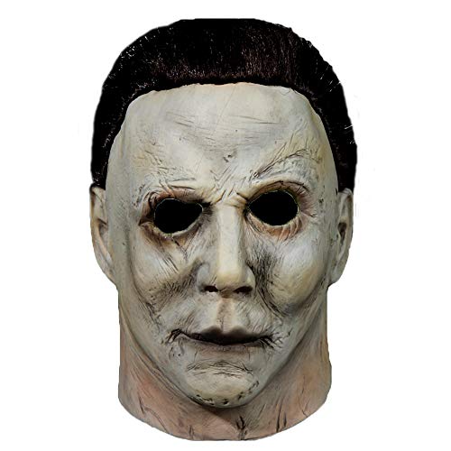 2018 Halloween Michael Myers Mask,Halloween Movie Latex Horror Scary Masks for Adult Cosplay Costume