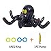 Produktbild Kungfu Mall Toss Game Aufblasbare Octopus Spider Rings Werfen Sie Spielzeug mit 4 Ringen für Kinder Schulparty Indoor Outdoor Lustige Spiele Ferrule Toy, 1 PC Ballons Pump