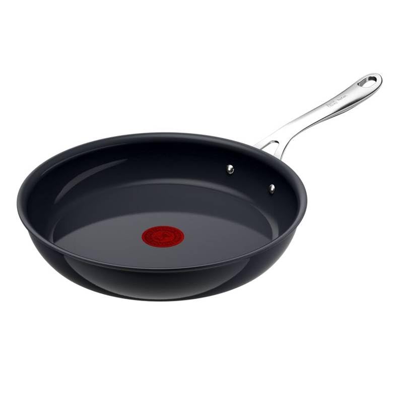 Poêle Jamie Oliver Tefal 28cm en aluminium avec revêtement céramique antiadhésif et induction