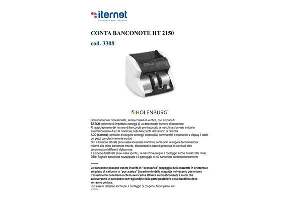 Verifica banconote portatile Holenburg 17,3x6,3x10,5 cm HT-212