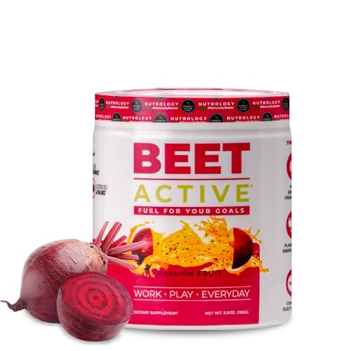 Nutrology BA30 Beet Active, Natural Pre-Workout Powder, Supports Energy cover
