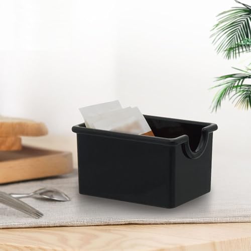 BinaryABC 4pcs Plastic Tea Bag Organizer Sugar Packet Holder and Drink Packet Dispenser for Coffee Bar Sweetener Packet Holder Storage Case for Kitchen Office Home Use - image 7