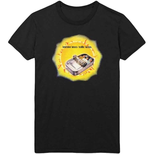 Beastie Boys T Shirt Hello Nasty Band Album Logo Official Mens Black Size XXL
