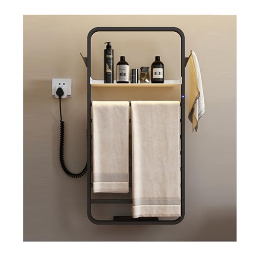 Toallero para baño con termostato inteligente que elimina la humedad textil
