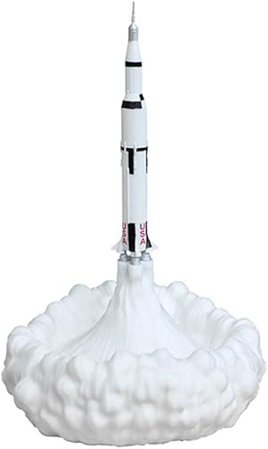 Uonlytech - Lámpara de noche con cohetes 3D para decoración de escritorio