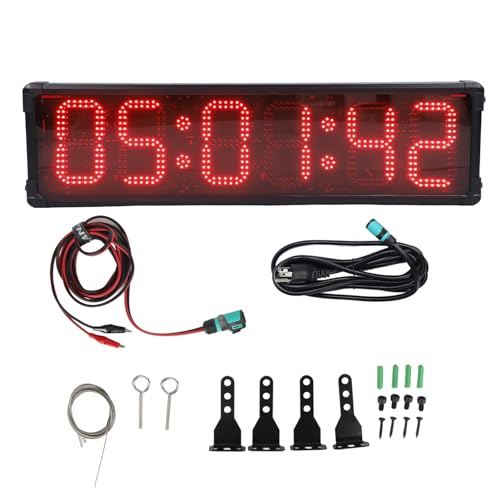 Reloj Cronómetro LED para Carreras con Control Remoto miniatura 6