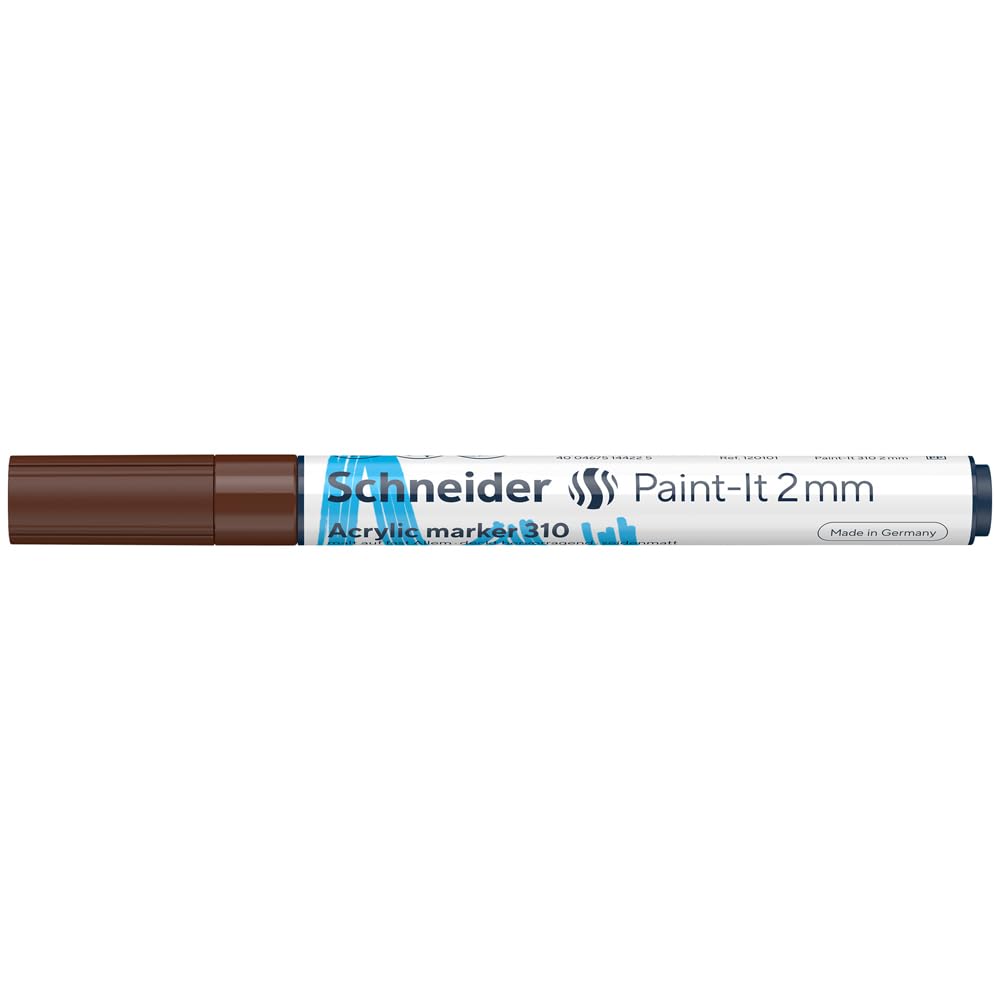 SCHNEIDER 310 AKRİLİK MARKER 2MM KAHVERENGİ-120107