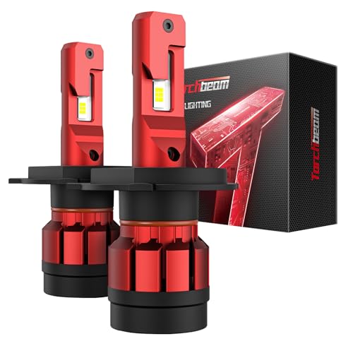 Torchbeam H4 Fog Light, 28000LM Super Bright H4 Bulbs with