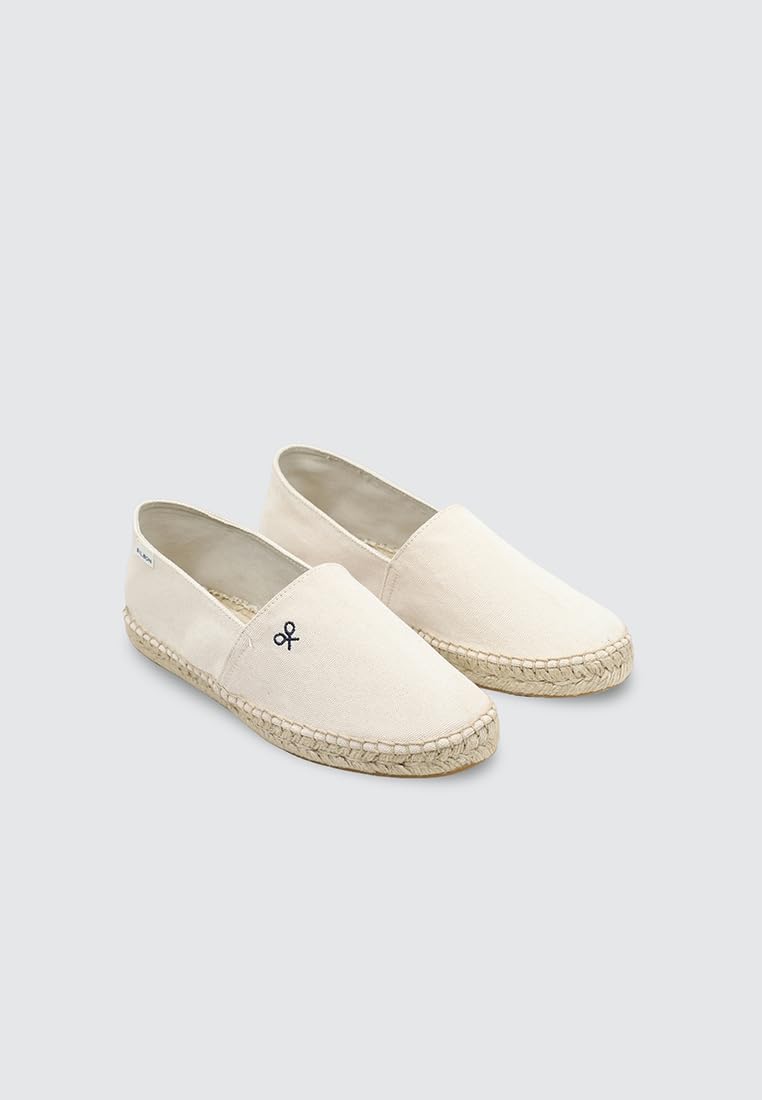 SILBON 10114 Flat ESPADRILLES Mężczyźni
