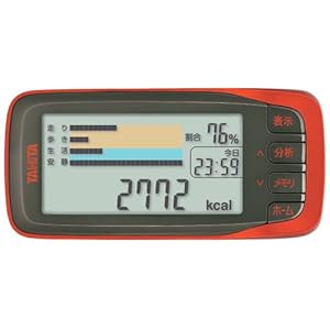 タニタ(TANITA) 活動量計 カロリズム エキスパート レッド AM-140-RD
