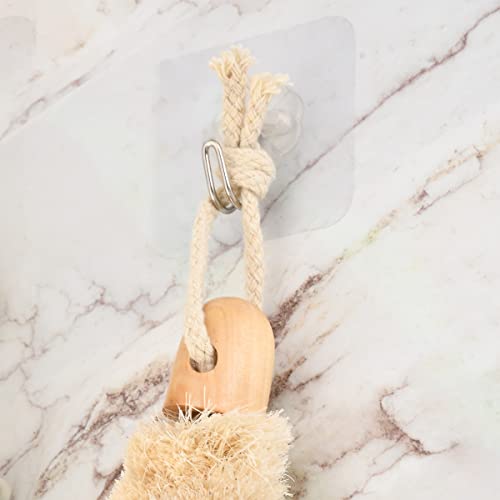 Yicare Gran Natural Body Sisal Brush Bath Shower for Dry Skin Naturals Fibers to Improve Blood Circulation Exfoliate Skin and Reduce Cellulite Remove Clear Pores - Image 4