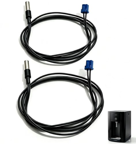 Image of 2PCS 28.5-Inch Cold Water Temperature Sensor Replacement Fits for Avalon Brio Primo Water Dispensers, Blue Connector Cooling Tank Probe, Upgraded Precise Temp Response for Bottom Loading Dispenser