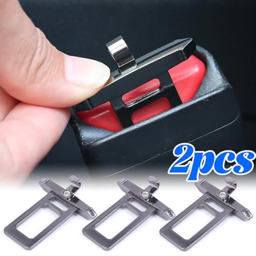 Image of CNT Premium Full Alloy Metal Car Seat Belt Lock (1 Pair)