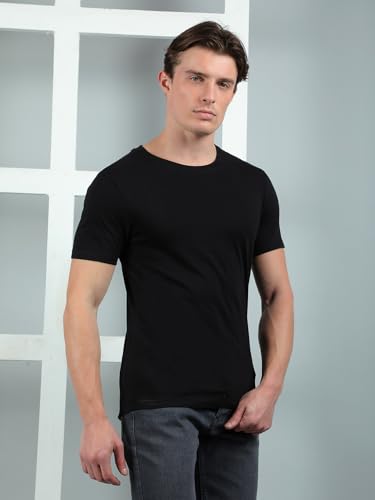 Image of Dollar Pack of 1 Cotton Solid Men Tshirt