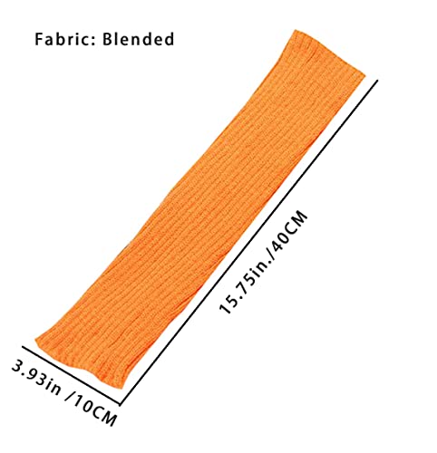 Image of Warm Woolen Socks For Women Solid Leg Covers Socks For Autumn And Winter Knitting