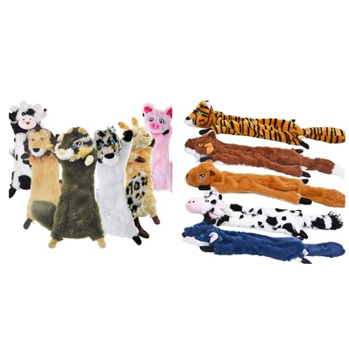 SHARLOVY Juguetes Mordibles Sonoros para Perros Pack 11
