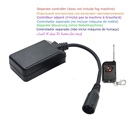 Máquina de humo Halloween máquina de niebla generador de efecto ambiente con luz LED para fiestas, conciertos y fotografía miniatura 6