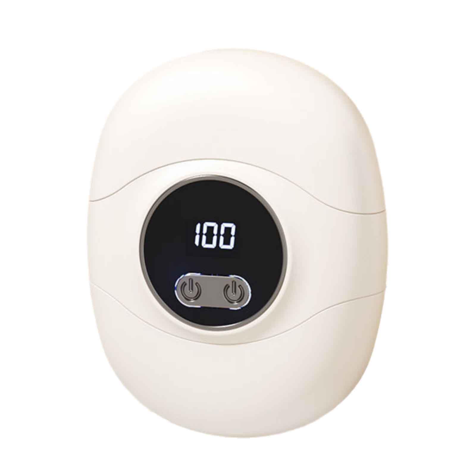 Tagliaunghie Elettrico Automatico Uomo Professionale Taglia Unghie Per Mani Tronchesino Unghie Multifunzionale 2 in 1 Ricaricabile (White,6.5x3.8 x11.5 cm)