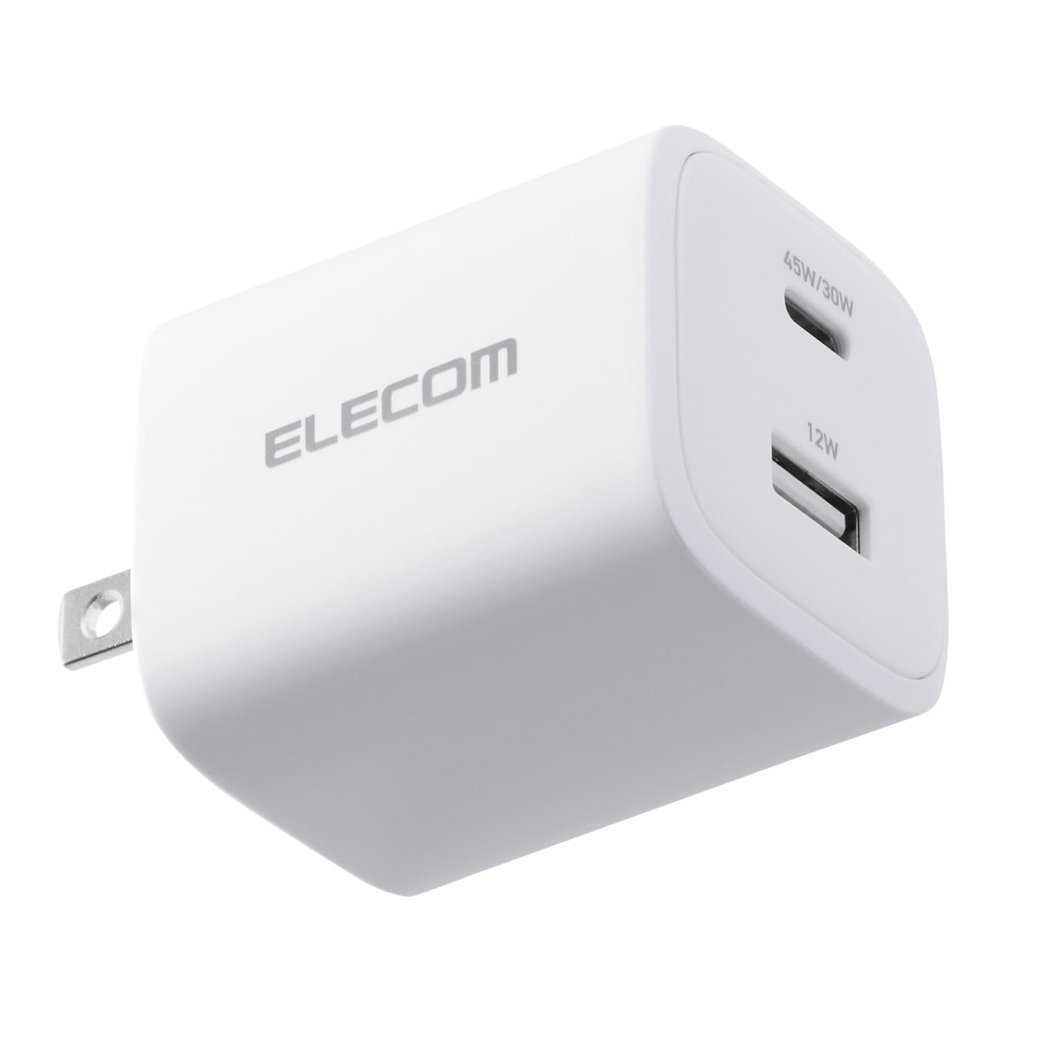 Amazon | エレコム 充電器 45W 2ポート Type-C USB-A USB PD対応 PPS