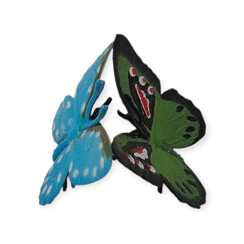 Image of Small Kids Sea & Wild Animal Toys Sets for Fun, Educational, Spark Imagination and Learning (Multi Choice Sets) (Butterfly) 12pcs