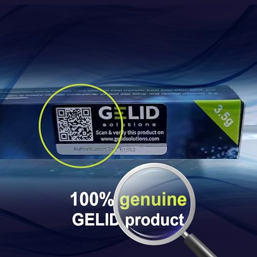 Image of Gelid Solutions GC-4-10g Thermal Compound for Heat Sinks | Maximum Thermal Conductivity | Easy to use | Non-Corrosive