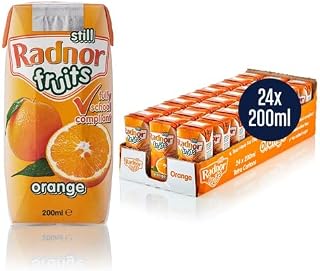 Radnor Fruits Orange 50% Still Fruit Juice Tetra Pak 24x200ml