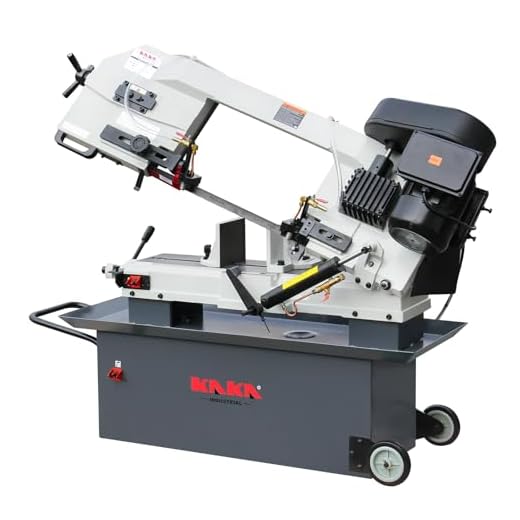 KAKA Industrial BS-912B 9"Metal Cutting Band Saw 115V&230V/60HZ/1PH,Prewired 230V