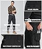 SPOSULEI Mens Tactical Pants Ripstop Cargo Work Pants with 9 Pockets Water Resistant Breathable Hiking Construction Pants #4
