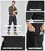 SPOSULEI Cargo Work Pants for Men Ripstop Tactical Pants Lightweight Water Resistant EDC Hiking Carpenter Hunting Pants with Multi Pockets Black 34Wx32L