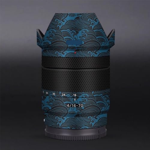 Autocollant anti-rayures Sony 16-70 F4 ZA film protection vinyle bleu
