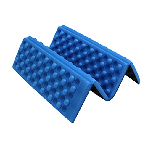 NULYLU Ultra-Lightweight Camping Seat Cushion Waterproof Folding Pad Mats Honeycomb Design for Park Camping