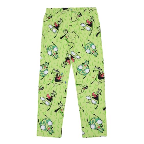 Men's Adult Invader Zim Green Sleep Pants - Irken Invasion Sleepwear3