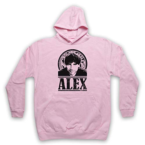 Sweat a Capuche Blur Alex James pour Adultes en Coton Noir