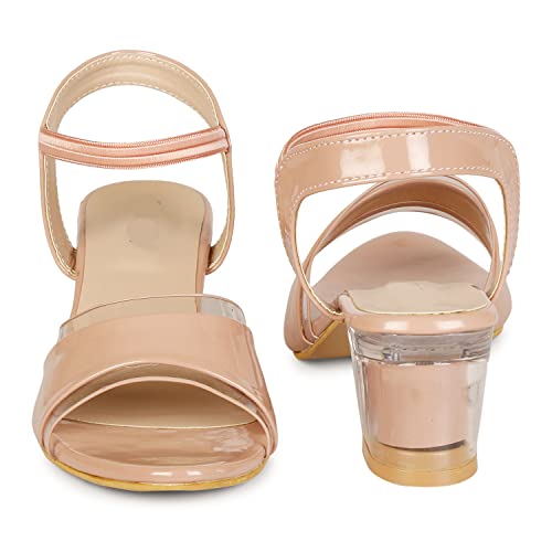 Image of Smart & Sleek Women Casual Block Heel Sandals