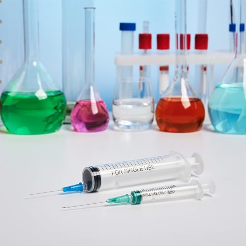 Agujas dispensadoras largas de 10 pulgadas para aplicación precisa de pegamento y aceite, 18Ga 6