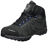 Gezwickte Machart Mammut Mercury Iii Mid Gtx, Men’s Trail Running Shoe, Black-Dark Gentian, 12.5 UK ( EU)