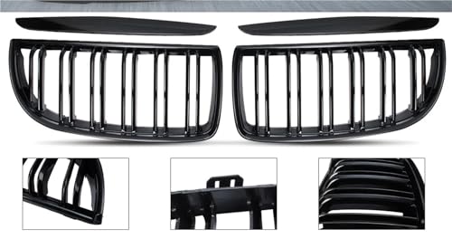 Parrilla delantera tipo riñón E90 doble listón para modelos pre-facelift 2005-2008 2