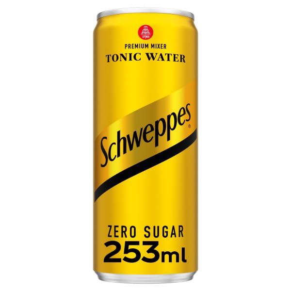 SCHWEPPES Tonic Zero Water Carbonated Drink Can 253ml Single Piece