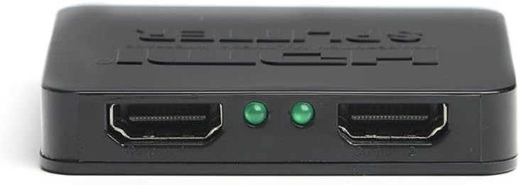 Dark 4K UltraHD 1 Input 2 Output HDMI Splitter (Signal Multiplier) (DK-HD-SP1X2)