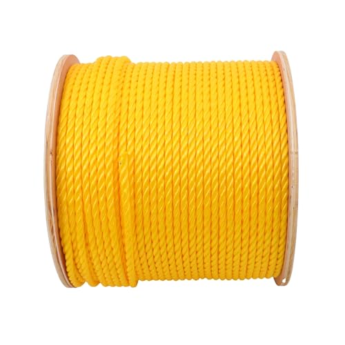 Cuerda Trenzada de Polipropileno, Línea de Utilidad 1/4 pulgada por 600 pies, Resistencia 8500 LBS miniatura 1